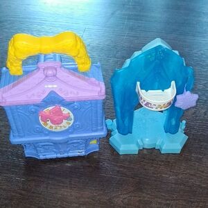 Fisher-Price Little People Disney Princess Cinderella Playset & Frozen Castle